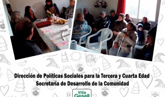 REUNIN CON VECINAS Y VECINOS DE TERCERA Y CUARTA EDAD DE VALLE GUARAN